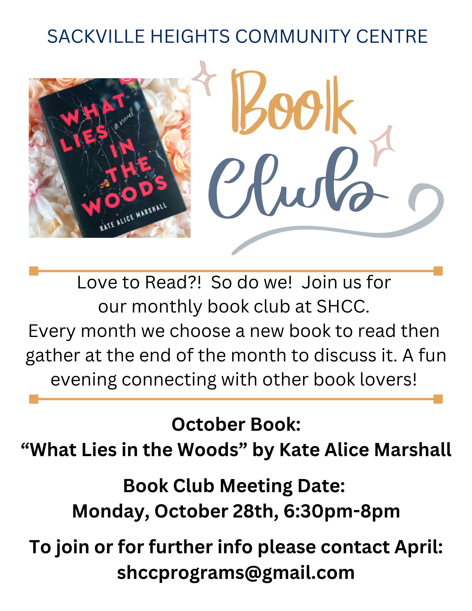 October Book Club